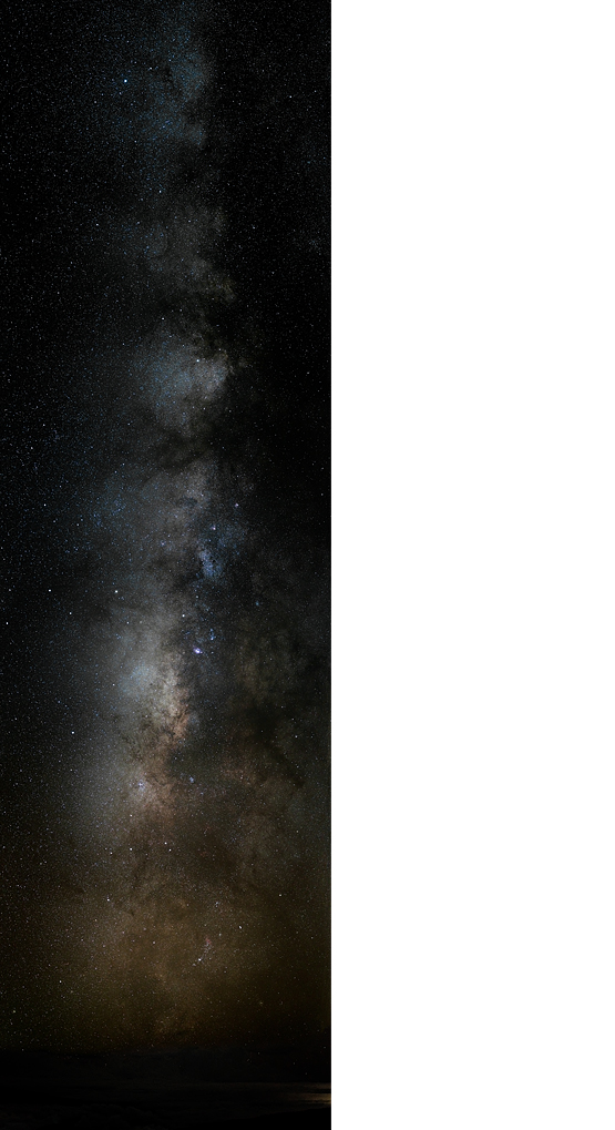 Open Milky Way (85mm) @ 1/4 Resolution via Prodibi